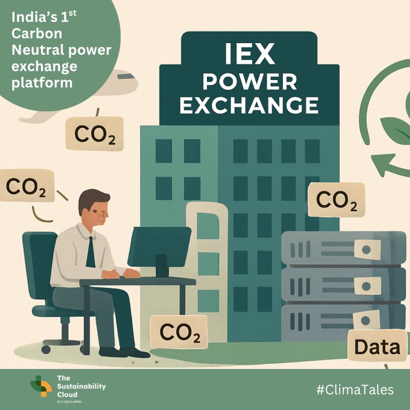 The first power exchange company to go carbon neutral in India