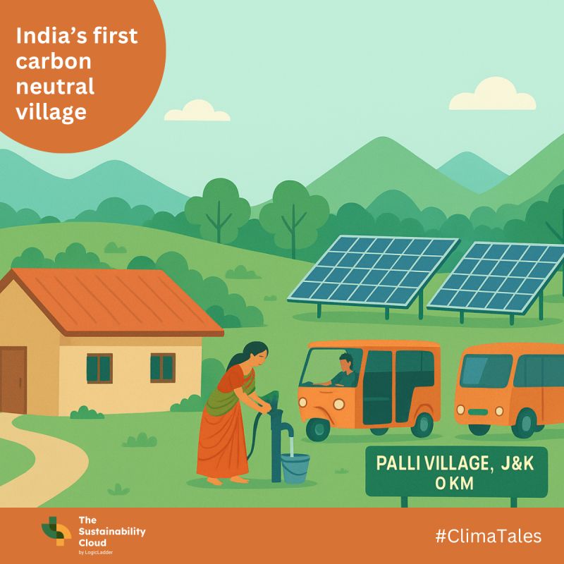 What does it take for a village to go carbon neutral?
