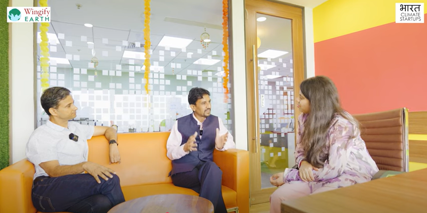 The Sustainability Cloud co-founders Atindra Chandel and Mayank Chauhan featured on Bharat Climate Startups